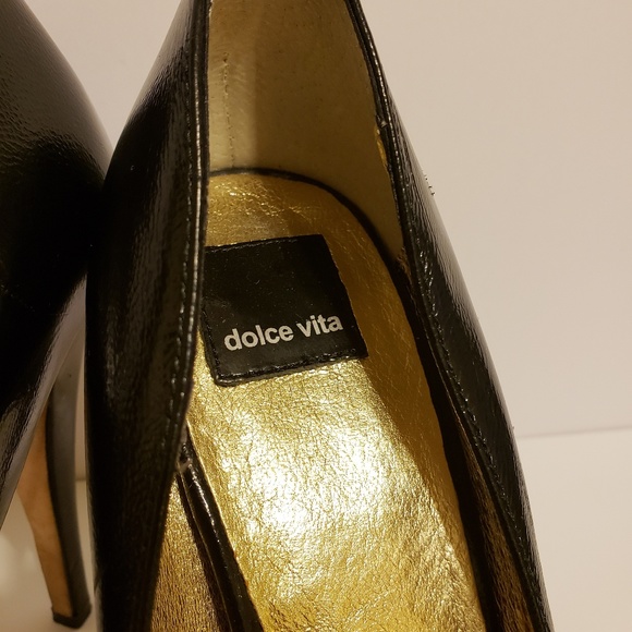Dolce Vita Patent Leather Pumps 8 - Picture 3 of 8